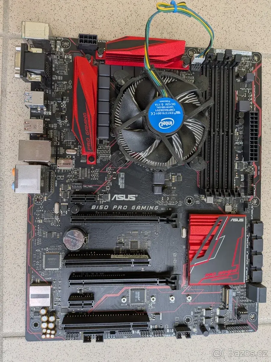 ASUS B150 PRO GAMING s CPU Intel Core i3-6100 (bez RAM)