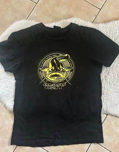 Tričko black cat vel M