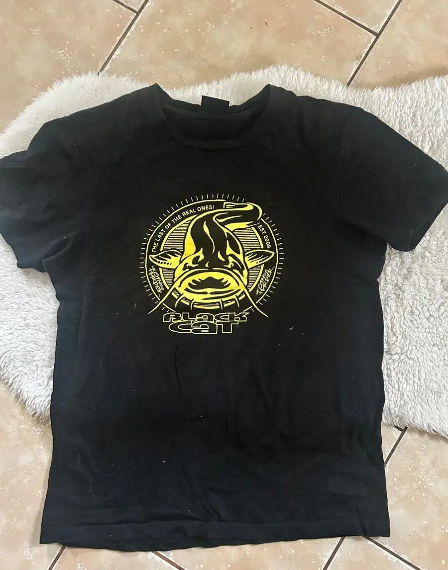 Tričko black cat vel M