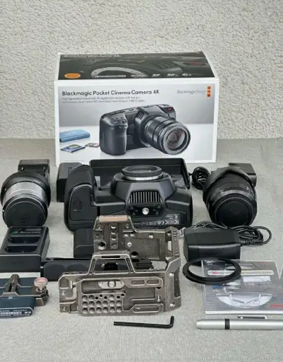 Blackmagic Pocket Cinema Camera 4K – kompletní set