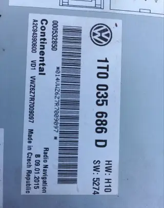 Autorádio Columbus vč kódu+dab