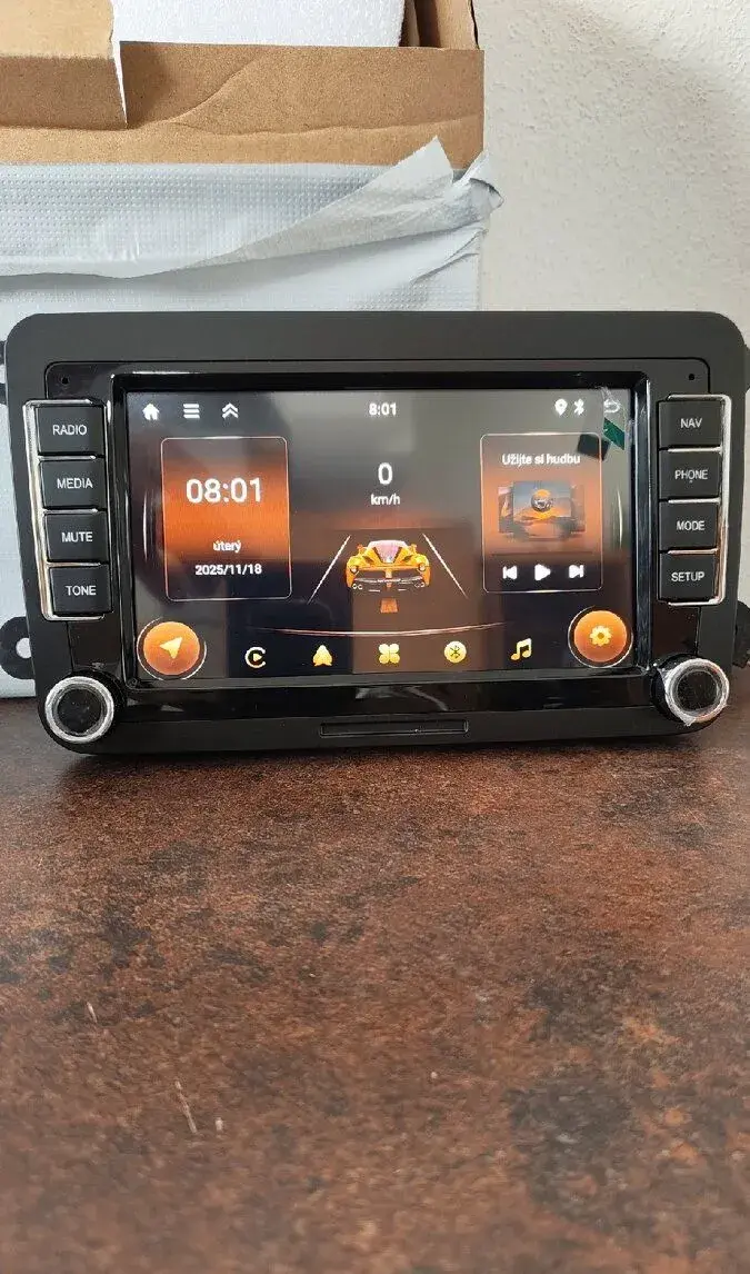 2din autorádio VW, Škoda, Seat 2GB+64– Wi-Fi