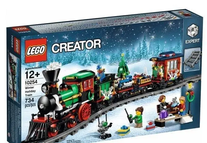 Nové Lego Creator 10254 - Zimní sváteční vlak