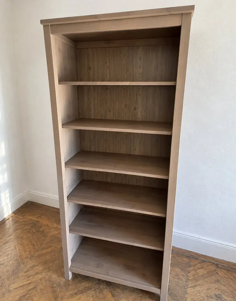 Knihovna IKEA Hemnes - šedohnědá