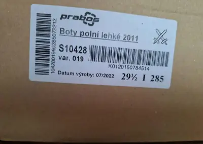 Boty polní lehké 2011 AČR Gore-Tex