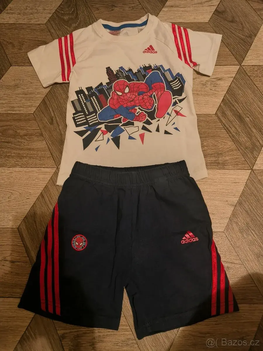 Set kraťasy+triko Adidas Spiderman vel.3-4