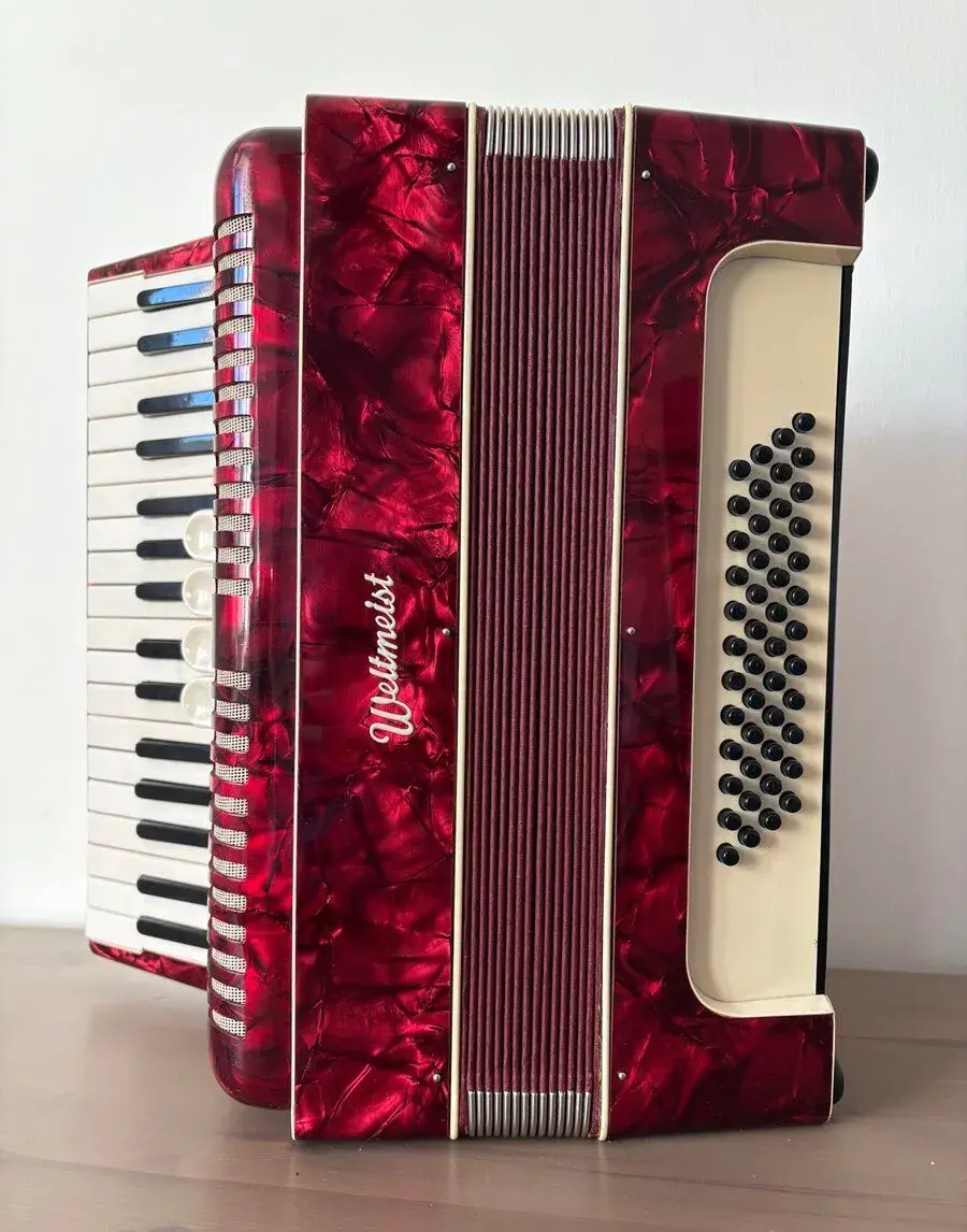 Harmonika/Akordeon Weltmeister (48 basů)