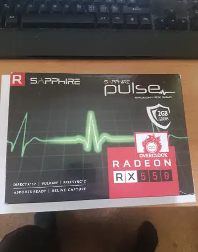 Graf. karta AMD Radeon RX550 2GB.