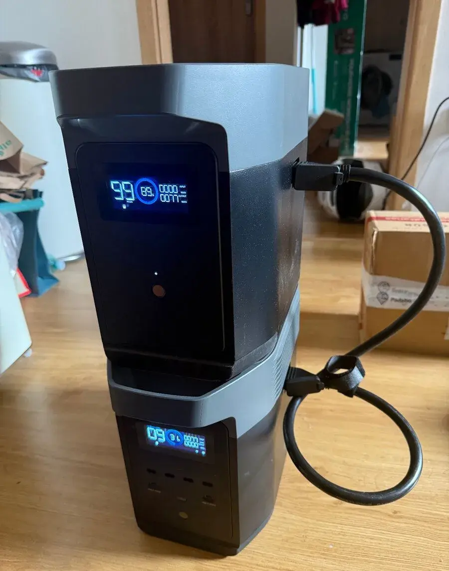 EcoFlow DELTA 2 + prídavná batéria, spolu 2048 Wh