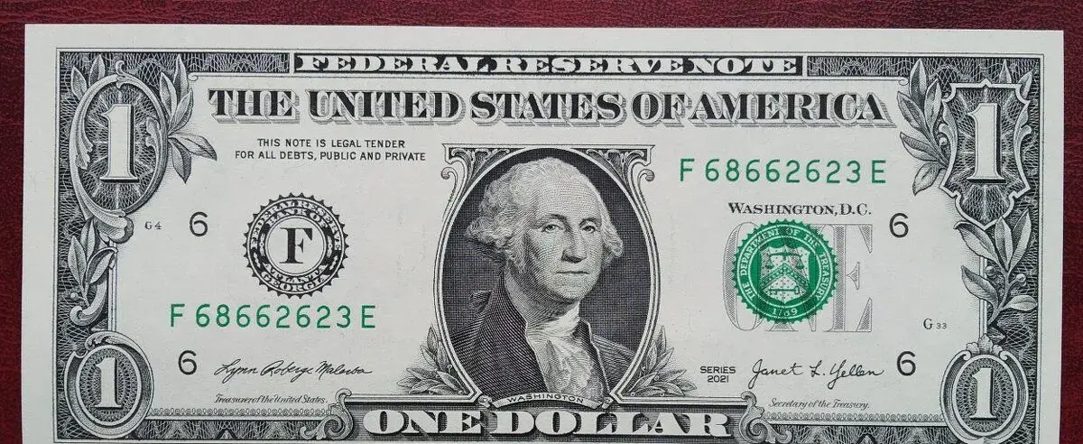 1 Dolar, USA, 2021, Unc
