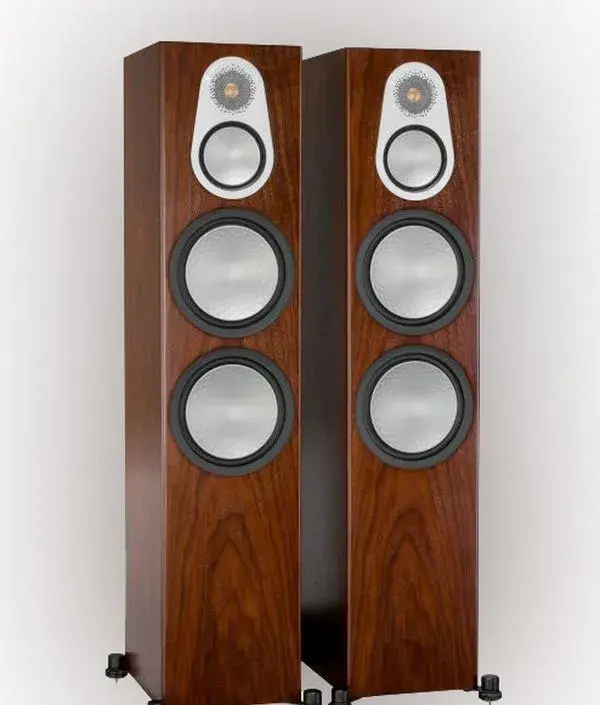 Monitor Audio Silver 500 6G - sloupové reprosoustavy ořech