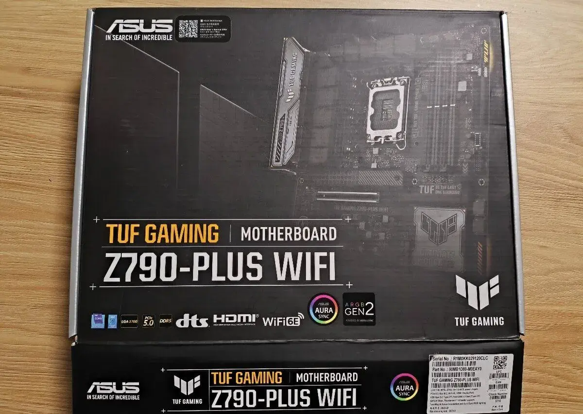 Asus TUF z790-plus wifi DDR 5