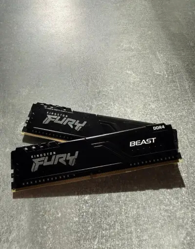 Kingston FURY Beast 16GB DDR4 3200MHz CL16 – 2× 8GB