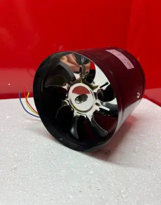 Kovový potrubní axiální ventilátor 150 mm, 40W