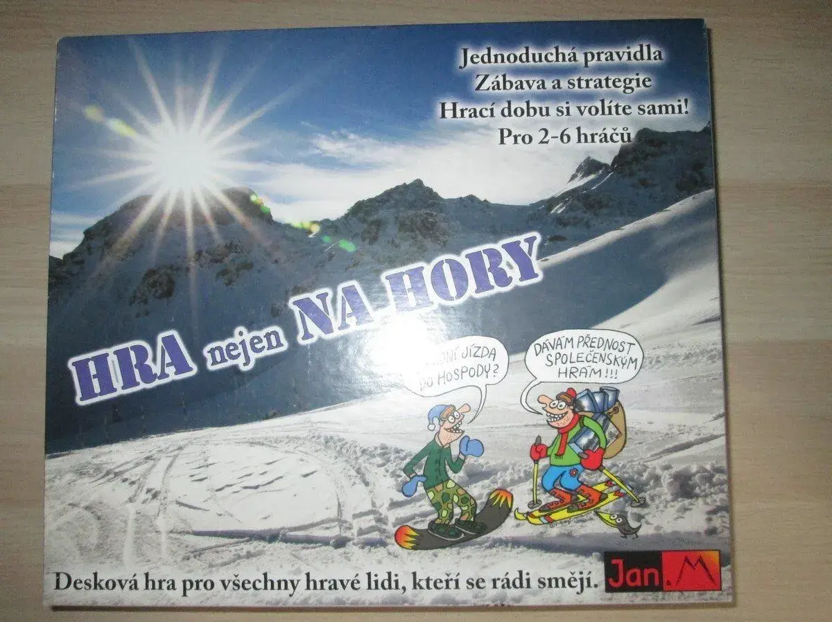 Desková hra na hory