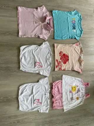 Značková dětská trička: Tommy Hilfiger, Mexx, Algiy, Emoji