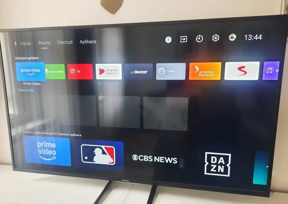 Tv smart sony ve 4k android 140cm