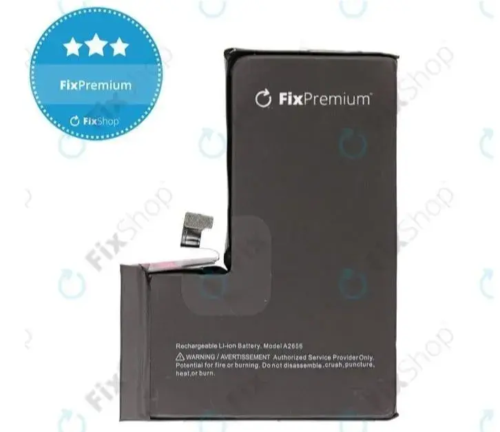 IPHONE 13 PRO BATERIE FIXPREMIUM, S PŘEDINST. LEPENÍM, NOVÁ