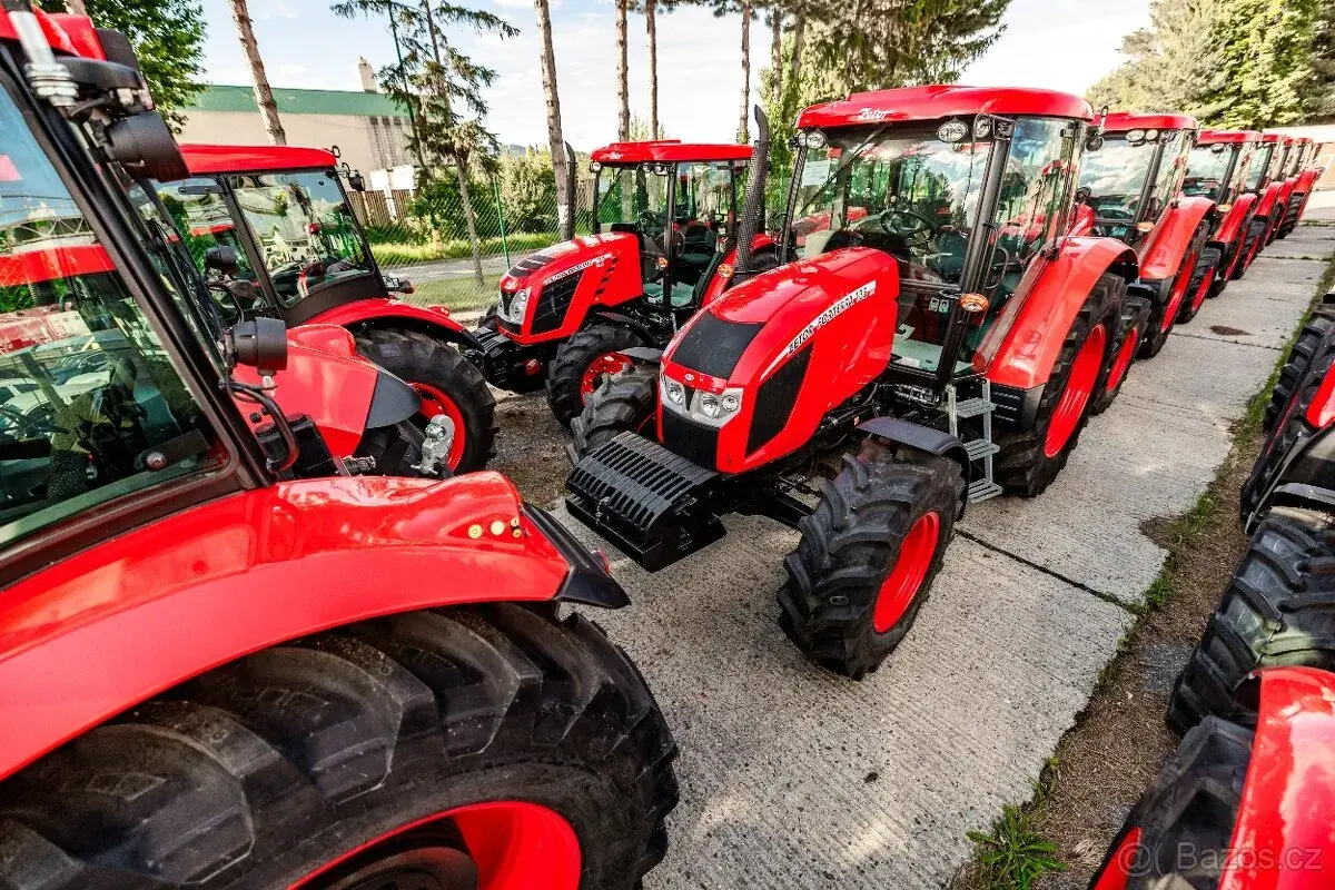 Nové traktory Zetor Proxima 110 / 120 a Forterra 135 – sklad