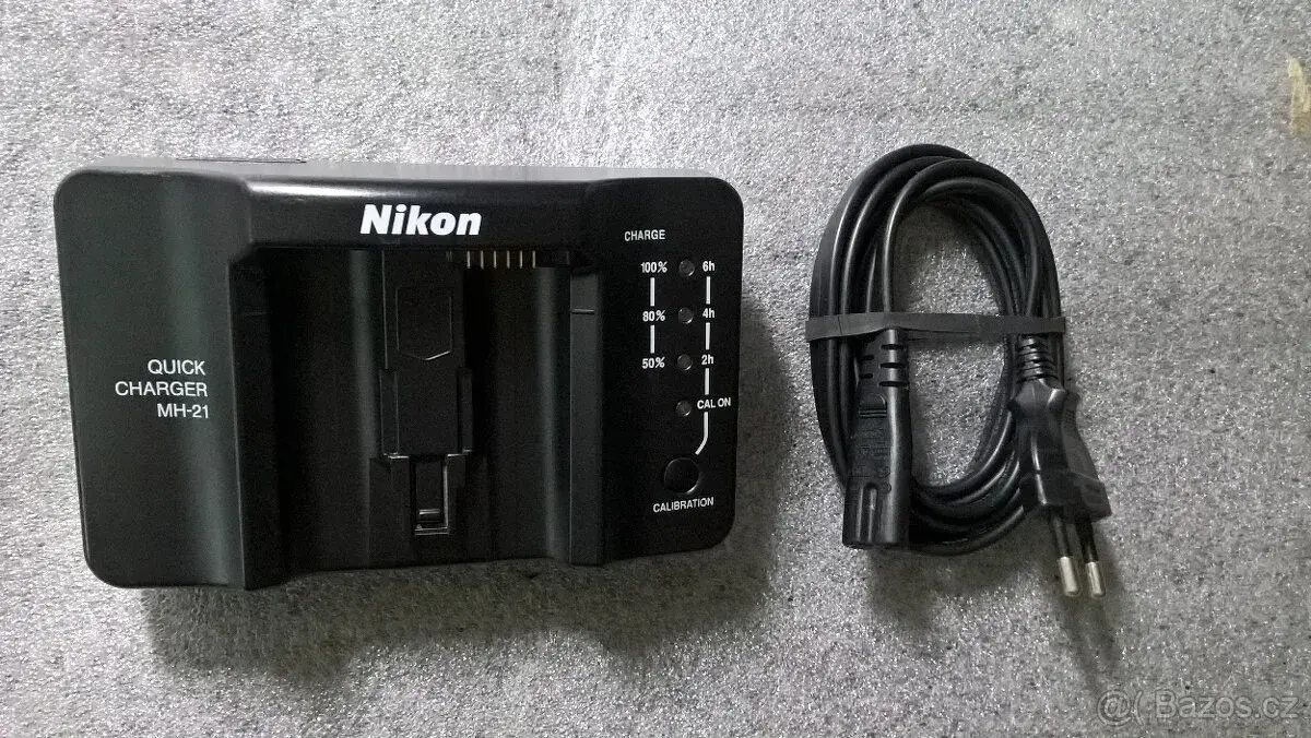 Nikon MH-21 nabíječka pro baterii EN-EL4, EN-EL4a