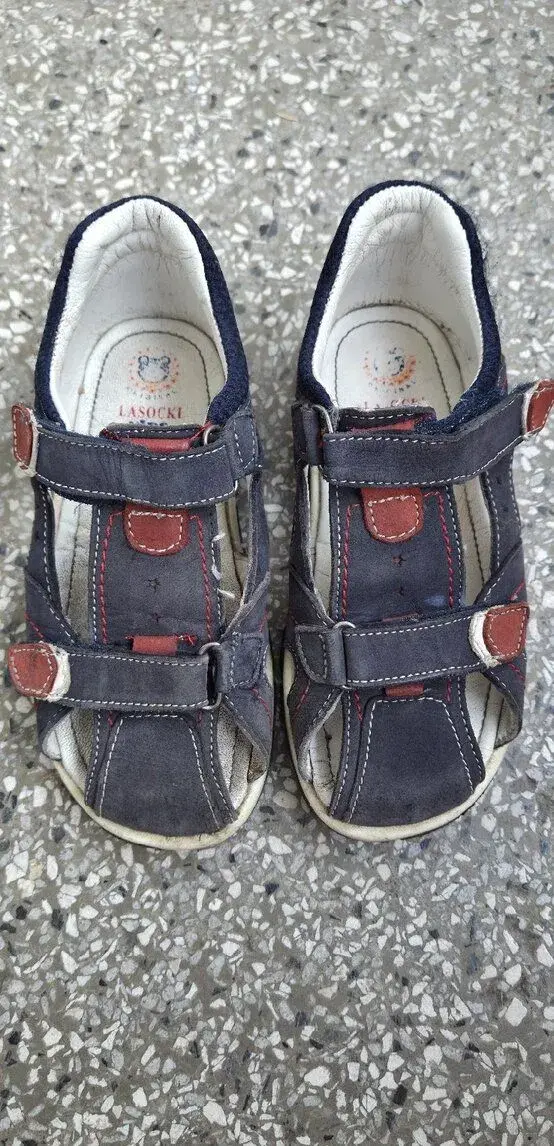 Chlapecké kožené sandály Lasocki 29