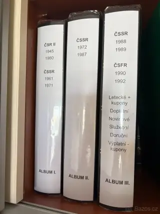 ČSR II 1945–1992 komplet – ve třech albech Lindner