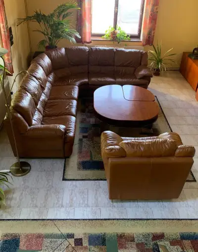 Kožená sedačka Natuzzi