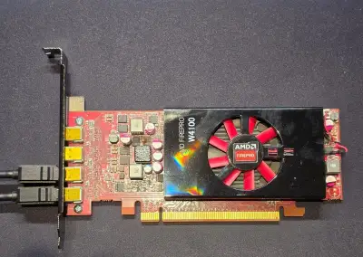 AMD FirePro W4100 2GB GDDR5 4x mini DisplayPort