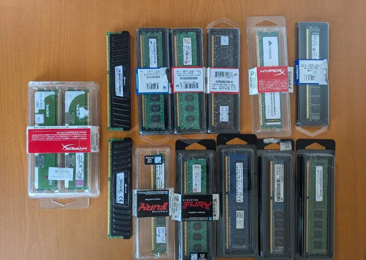 Otestované RAM DIMM DDR3 2GB/4GB/8GB