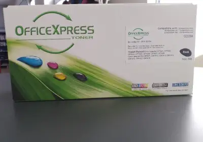 Repasovaný toner CE320A černý CE321 Modrý