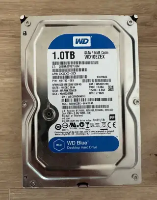 HDD 3,5” WD10EZEX, 1 TB