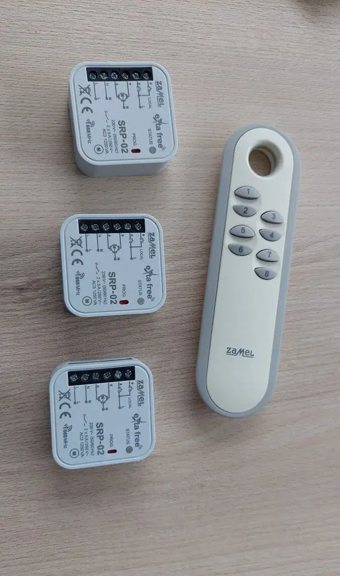 Ovládání rolet 3ks + ovladač