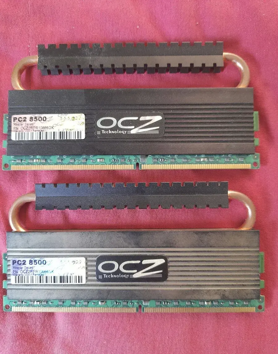 RETRO OCZ 1066 (2x2048) 5-5-5-19 Reaper Heatpipe Edition