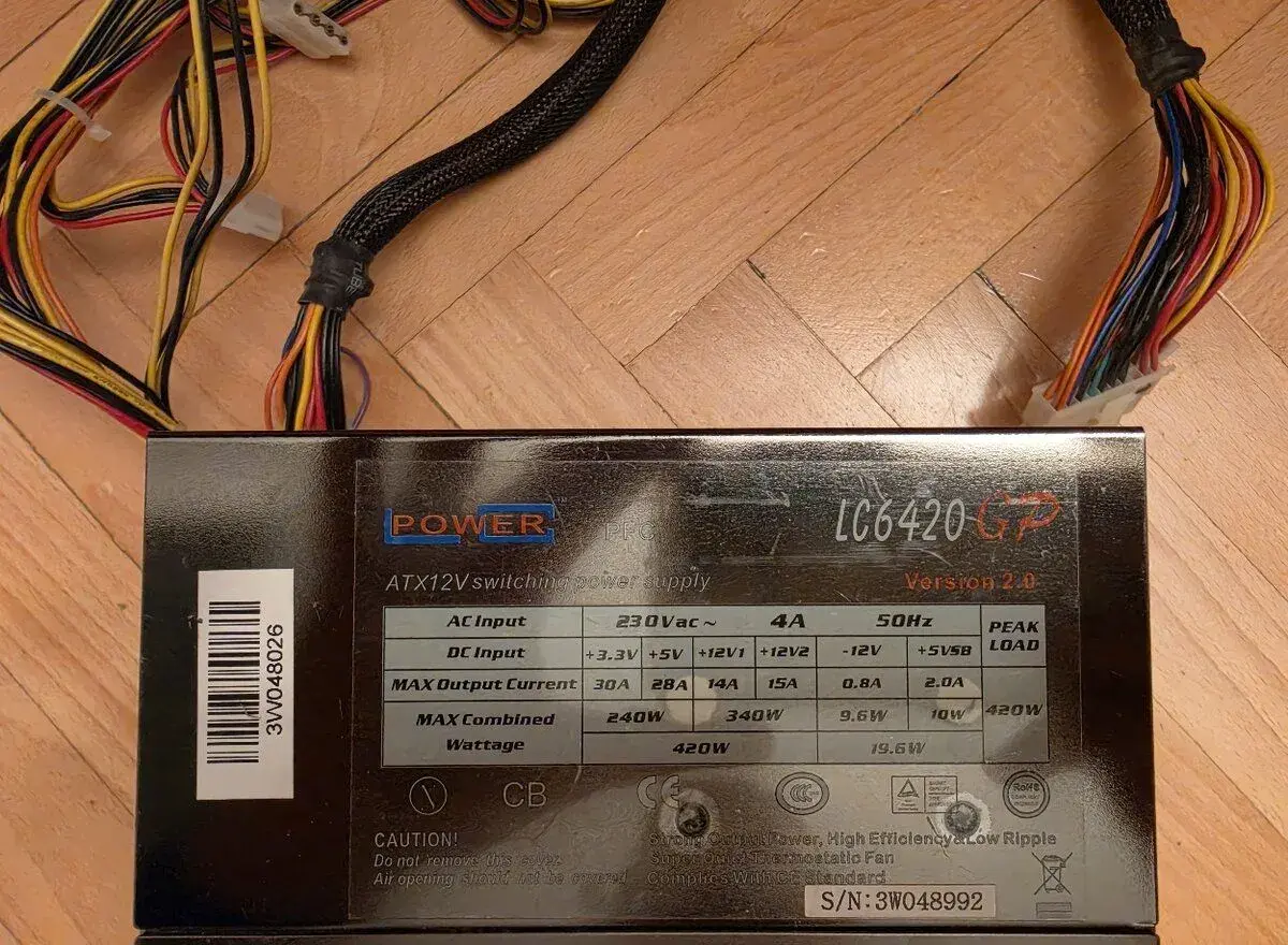 PC zdroj LC-Power LC6420GP Green Power 420W