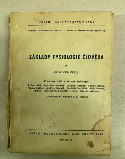 Kniha - Základy fysiologie člověka (2. díl)