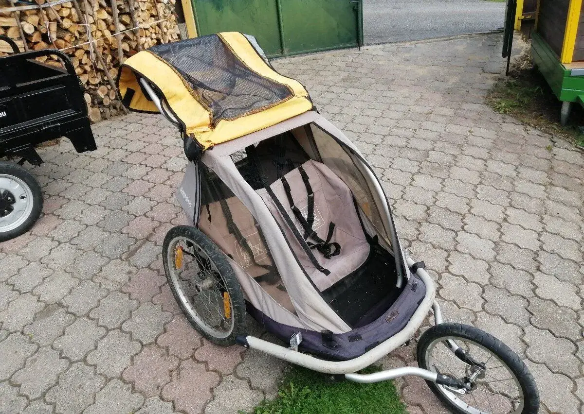 Dvoumístný vozík za kolo Croozer 535