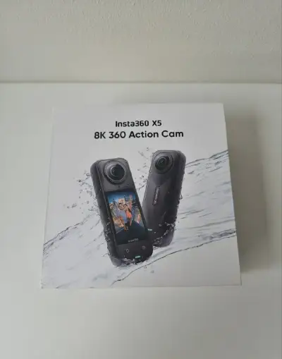 Insta360 X5 8K 360° - nová, se zárukou