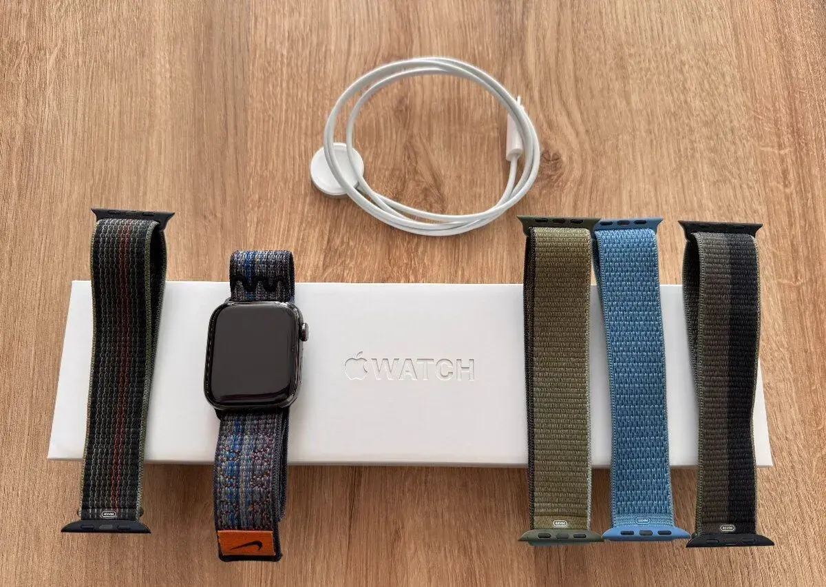 Apple Watch series 8 45mm, Stainless Steel, GPS, Celluar