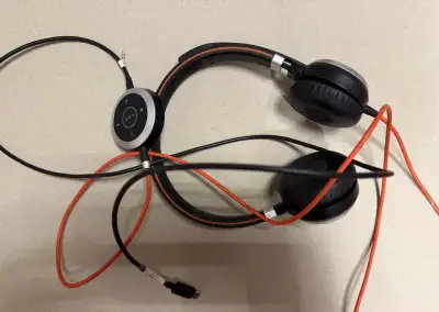 Jabra Evolve 40 MS Stereo USB-C – kabelový headset s mikrofo