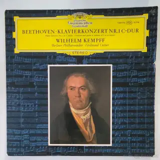 LP Beethoven - Klavierkonzert Nr. 1 C-Dur