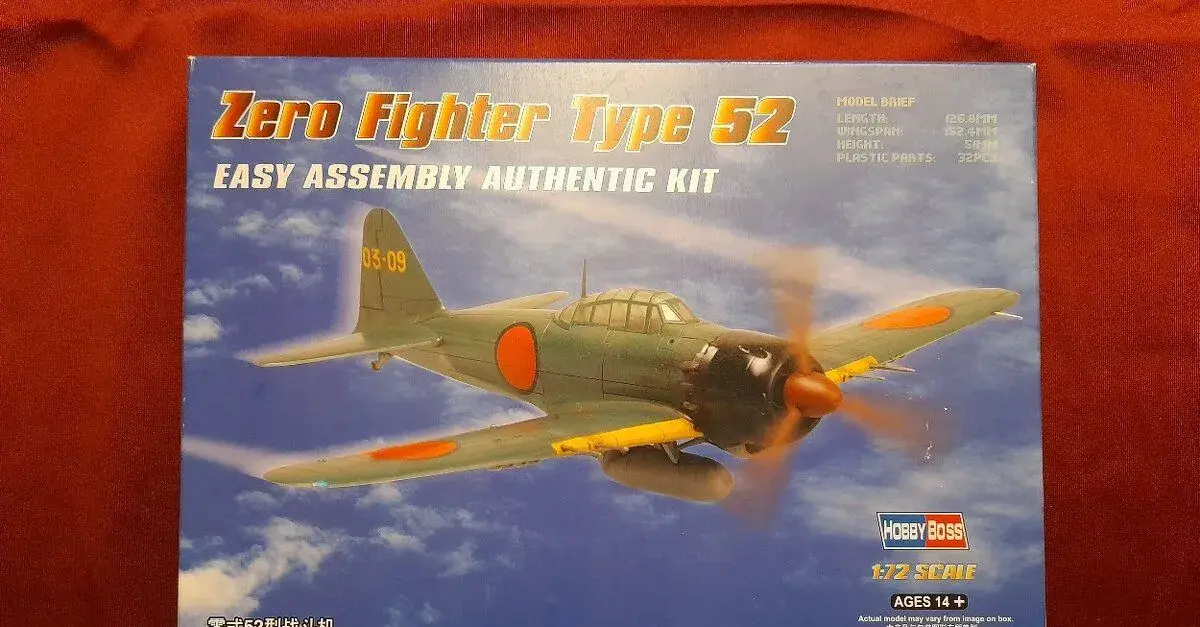 Model letadla II.světová válka: ZERO Fighter 52