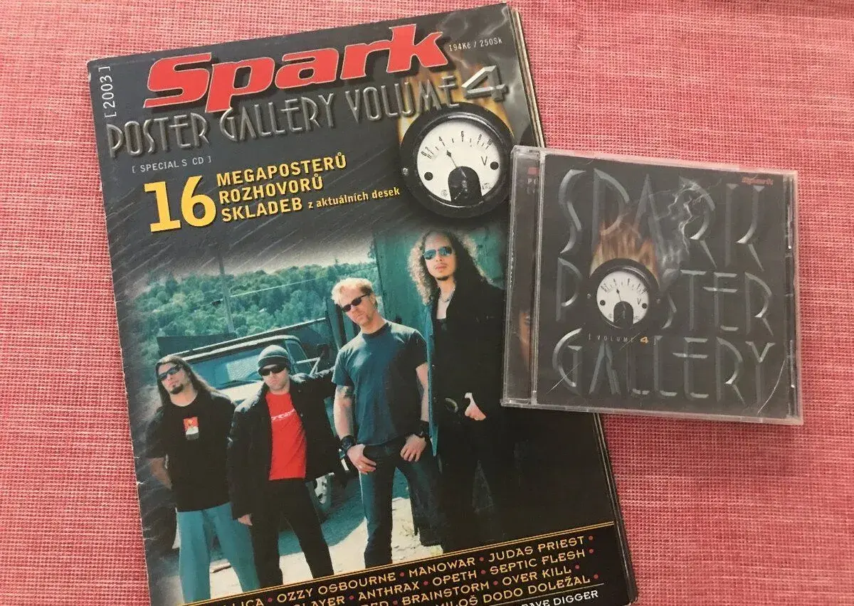 Spark Poster Gallery Volume 4. Časopis + CD.