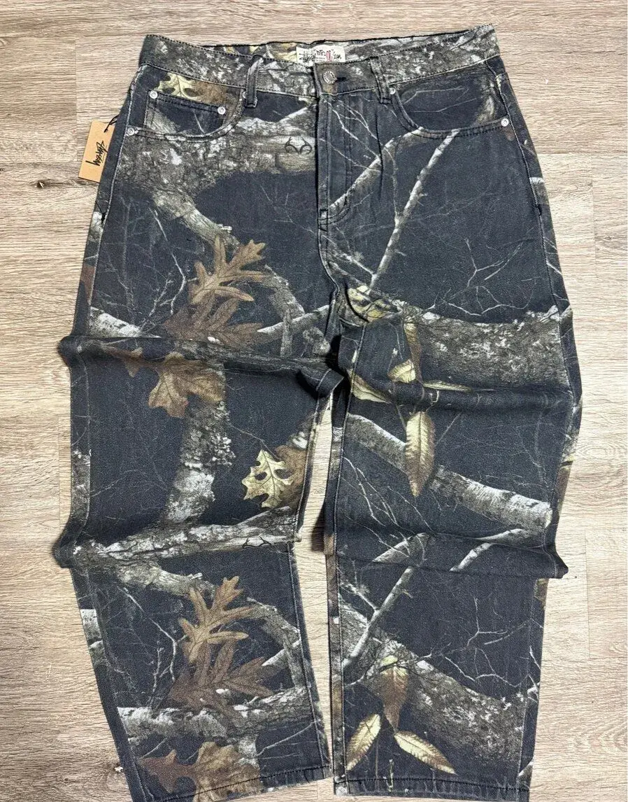 Stüssy X RealTree kalhoty