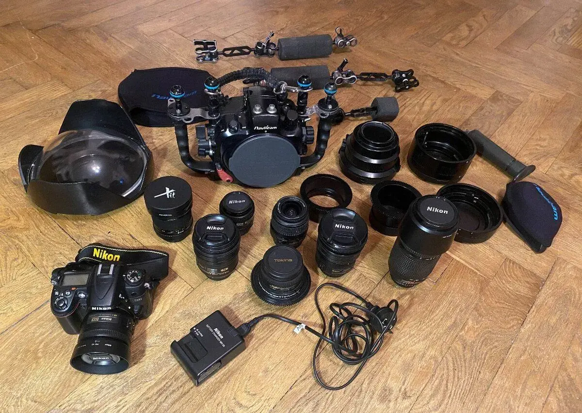 NAUTICAM-NIKON-NIKKOR Komplet set pro podvodní fotografii