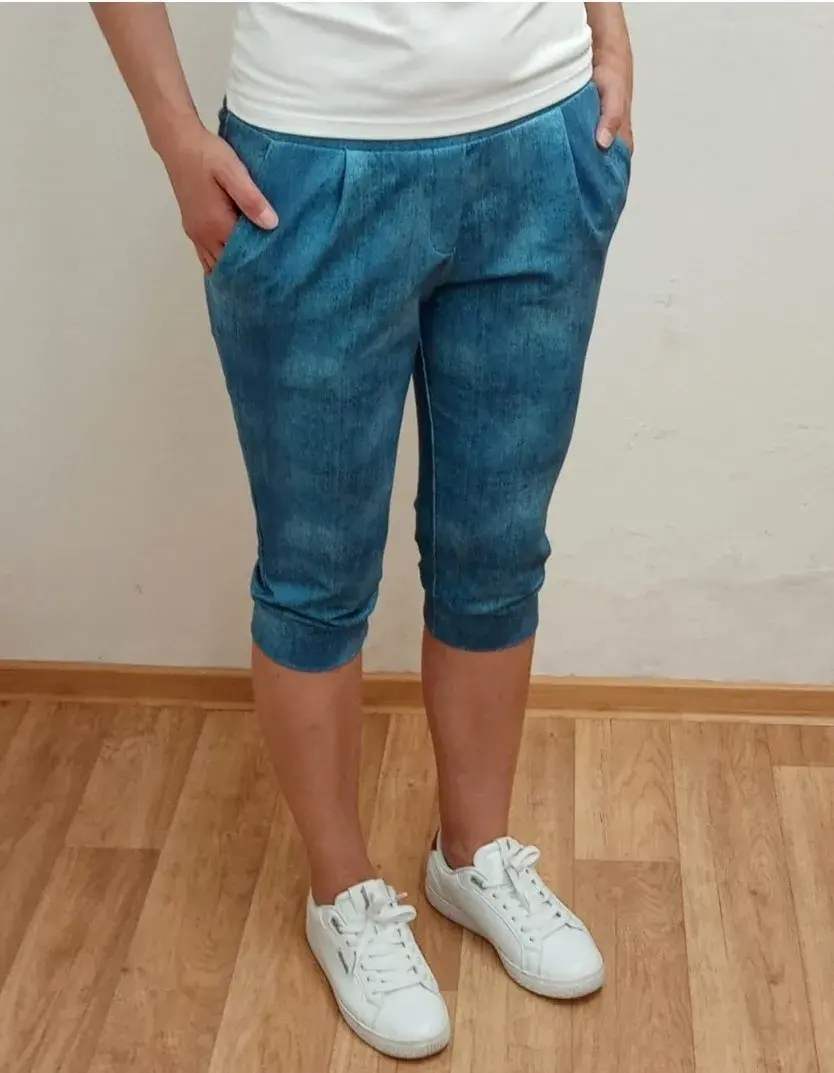 Dámské 3/4 kraťasy "handmade" - vel. S/M