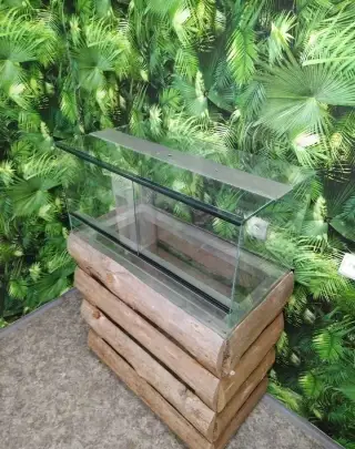 Terárium 100x50x50 cm se spodním a horním odvětráváním