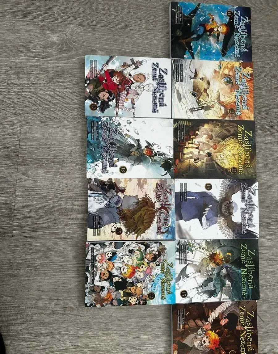 Manga Zaslíbená Země Nezemě (The Promised Neverland) 1–20 KO