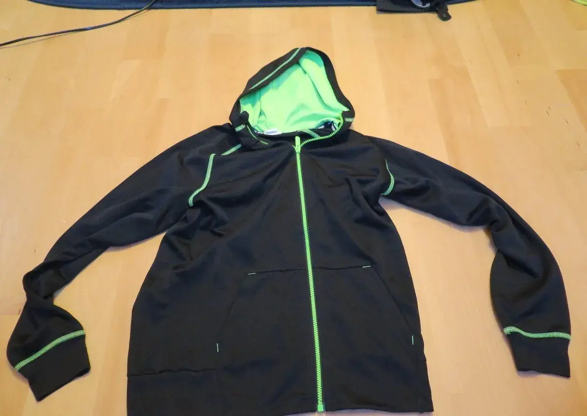 Mikinu s kapucí na zip zn. H&M Sport -vel. 158/164