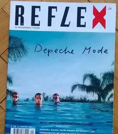 DEPECHE MODE _2001-Časopis