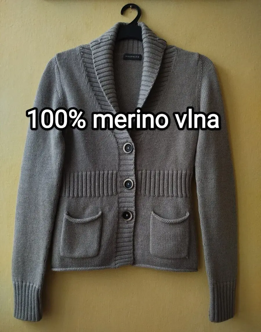 Svetr Repeat, vel. S, 100% merino vlna